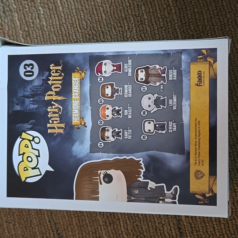 NWT Pop! Hermione Granger Vinyl Figure - Picture 2 of 7